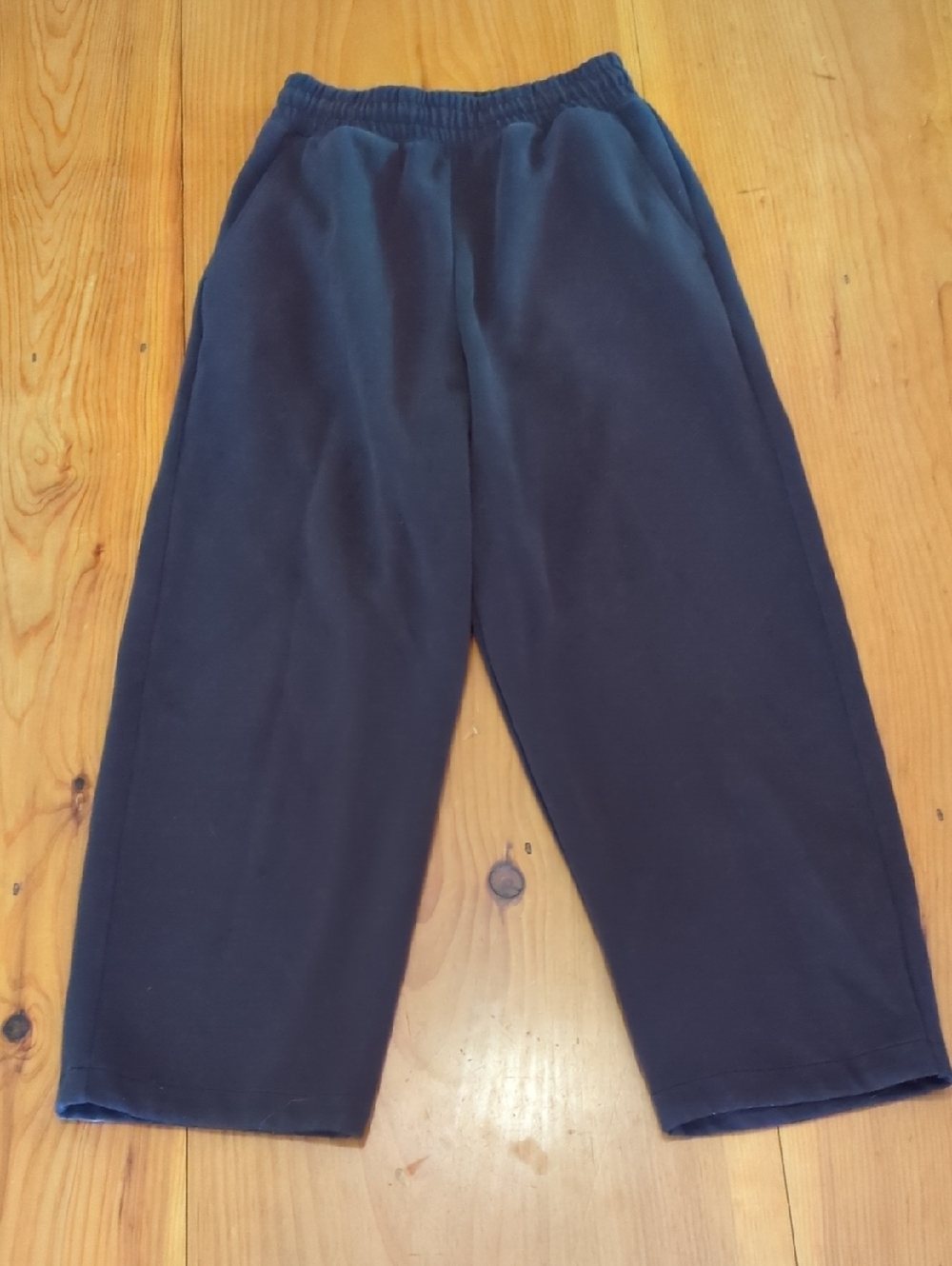 Uniqlo Dark Plum Elastic Waist Lounge Pants